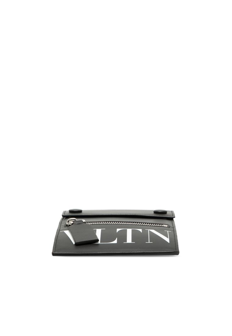 Pre-Loved Valentino Leather Vltn Phone Case With Strap